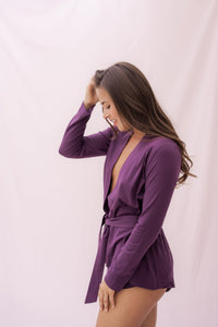 Cardigan - Purple - Allureé