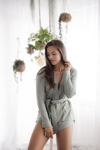 Cardigan - Sea Green - Allureé